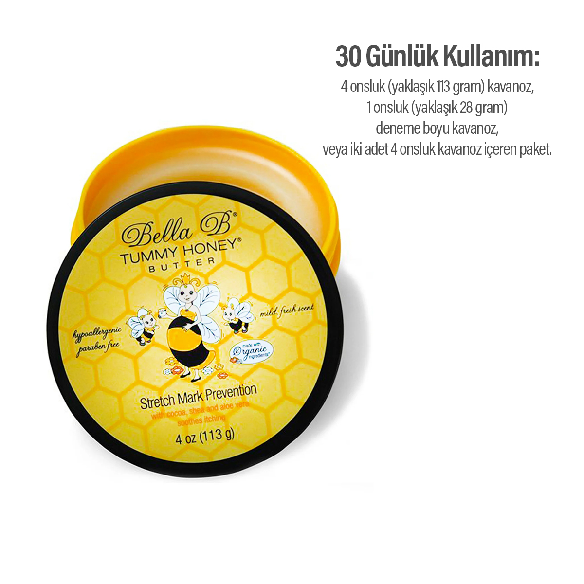 Tummy Honey Butter ile Çatlaklara Karşı Güçlü Koruma!