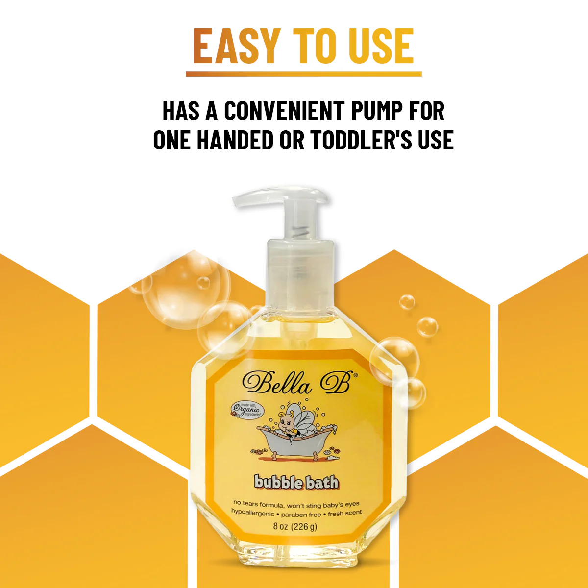 Bella B Doğal Köpük Banyosu – Organik Bitki Özlü