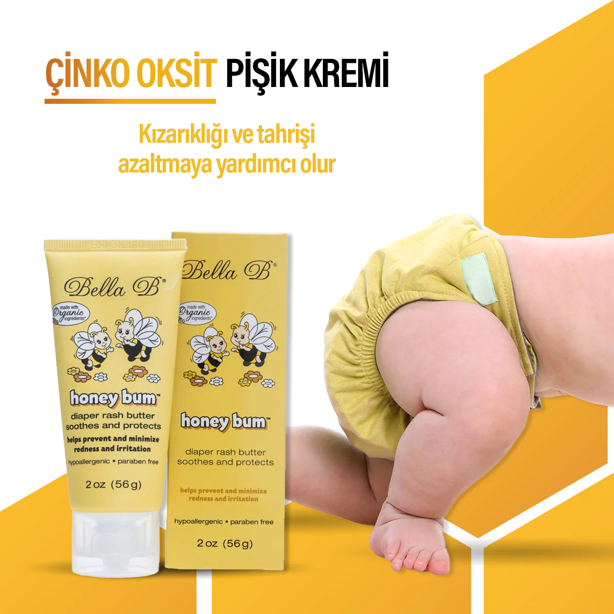 Bella B Doğal Pişik Önleyici Krem