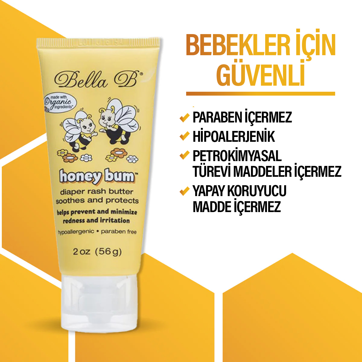 Bella B Doğal Pişik Önleyici Krem