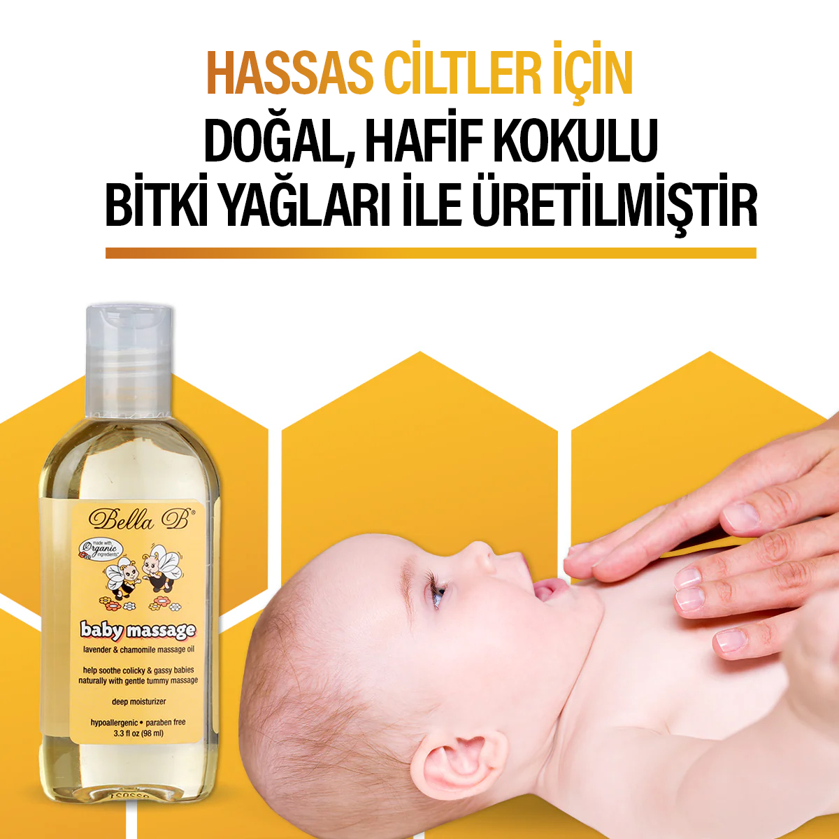 Bella B Bebek Masaj Yağı