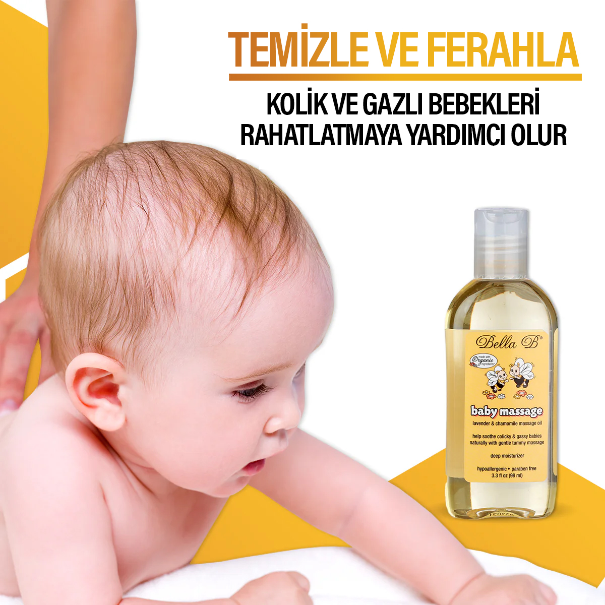 Bella B Bebek Masaj Yağı