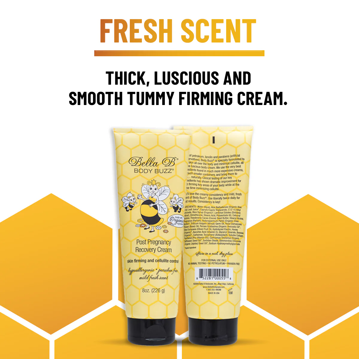 Body Buzz – Sıkılaştırıcı Selülit Karşıtı Doğal Vücut Kremi